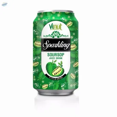 VINUT Soursop Juice Sparkling Water Drink by NAM VIET FOODS & BEVERAGE JSC
