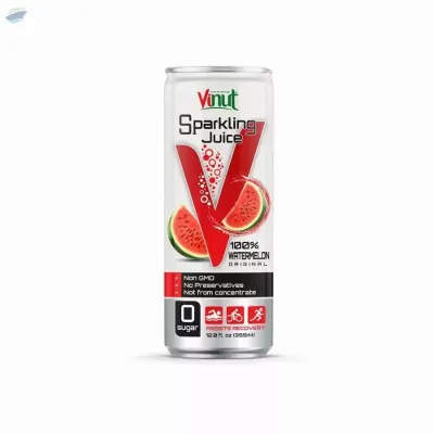 VINUT 100% Sparkling Original Watermelon Juice by NAM VIET FOODS & BEVERAGE JSC