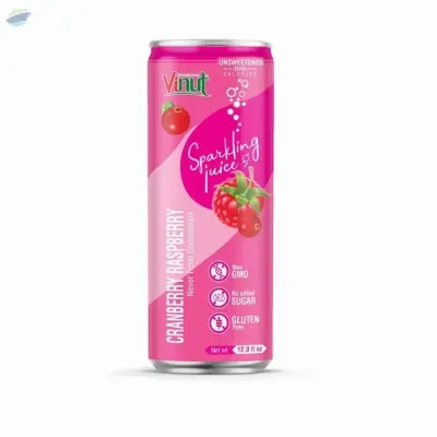 Cranberry & Raspberry Sparkling Water by NAM VIET FOODS & BEVERAGE JSC