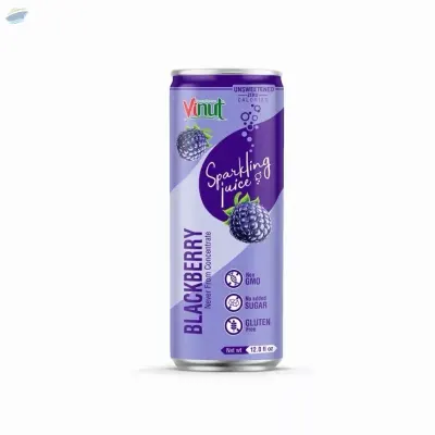 VINUT Unsweetened Blackberry Sparkling Water by NAM VIET FOODS & BEVERAGE JSC