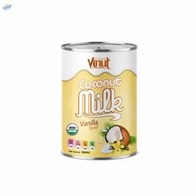 Organic Coconut Milk With Vanilla Flavour by NAM VIET FOODS & BEVERAGE JSC