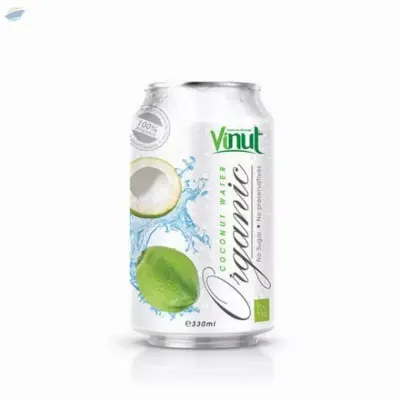 330ml Organic Coconut Water by NAM VIET FOODS & BEVERAGE JSC