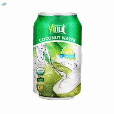 330ml Can Coconut Water Organic by NAM VIET FOODS & BEVERAGE JSC