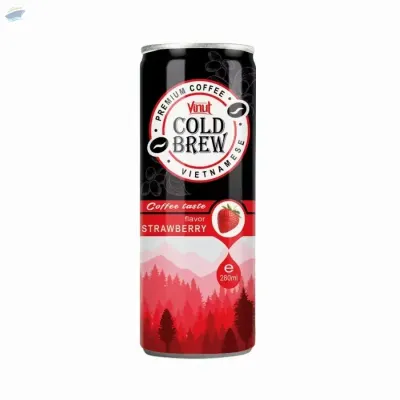 VINUT Premium Strawberry Cold Brew Coffee by NAM VIET FOODS & BEVERAGE JSC