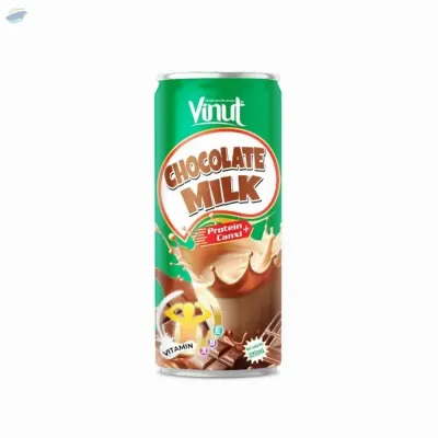 Chocolate Milk Vinut 320ml Canned Drink by NAM VIET FOODS & BEVERAGE JSC