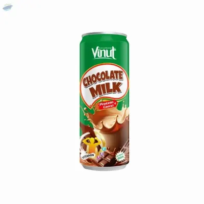 Manufacture - 355ml Chocolate Milk Drink by NAM VIET FOODS & BEVERAGE JSC