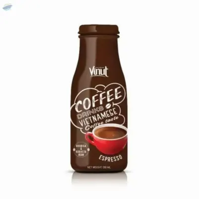 280ml VINUT Bottle Espresso Coffee Drink by NAM VIET FOODS & BEVERAGE JSC