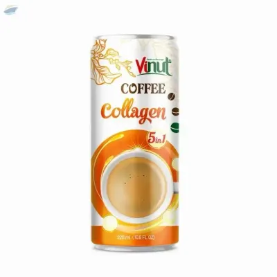 320ml VINUT 5 in 1 Coffee Drink With Collagen by NAM VIET FOODS & BEVERAGE JSC