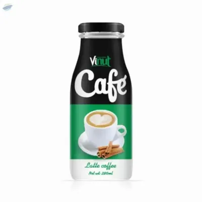 280ml VINUT Vietnam Bottled Latte Coffee Drink by NAM VIET FOODS & BEVERAGE JSC