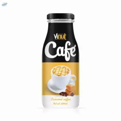 280ml VINUT Vietnam Bottled Caramel Coffee Drink by NAM VIET FOODS & BEVERAGE JSC