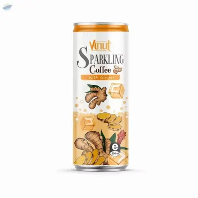 Vinut Coffee Sparkling Water With Ginger by NAM VIET FOODS & BEVERAGE JSC