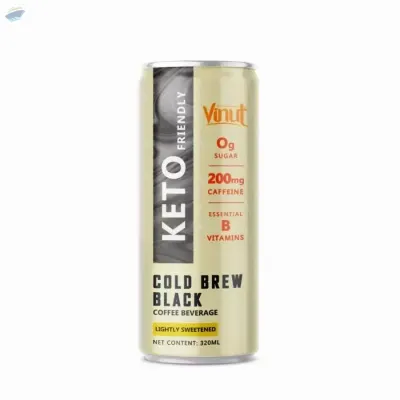 VINUT Keto Cold Brew Black Coffee by NAM VIET FOODS & BEVERAGE JSC