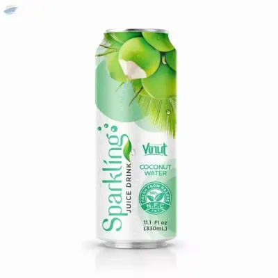Vinut Sparkling Coconut Water Juice Drink by NAM VIET FOODS & BEVERAGE JSC