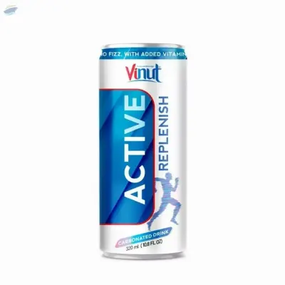 250ml VINUT Sparkling Orange Juice Water by NAM VIET FOODS & BEVERAGE JSC