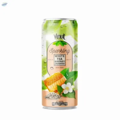 White tea & Honey Jasmine Sparkling Water by NAM VIET FOODS & BEVERAGE JSC