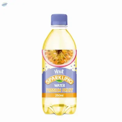 Bottle Passion Fruit Sparkling Water by NAM VIET FOODS & BEVERAGE JSC