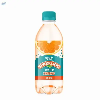 250ml Vinut Bottle Orange Sparkling Water by NAM VIET FOODS & BEVERAGE JSC