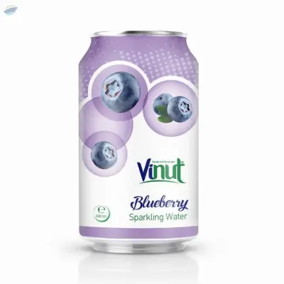 330ml Vinut Blueberry Sparkling Water by NAM VIET FOODS & BEVERAGE JSC