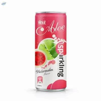 Sparkling Aloe Vera Drink With Watermelon Flavor by NAM VIET FOODS & BEVERAGE JSC