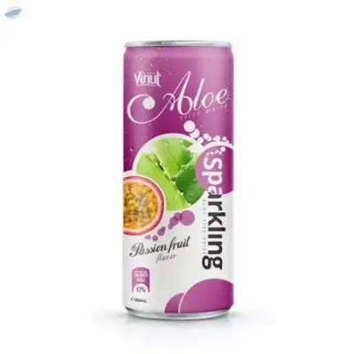 Aloe Vera Drink With Passion Fruit Flavor by NAM VIET FOODS & BEVERAGE JSC