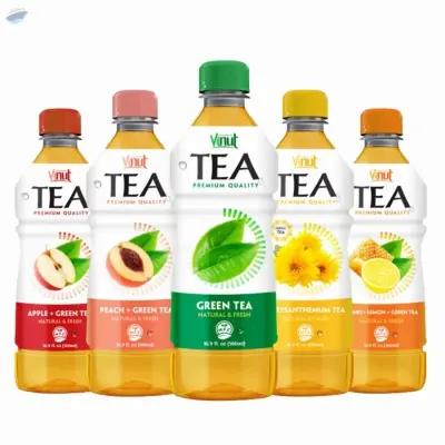 500Ml Green Tea: Apple, Lemon, Peach by NAM VIET FOODS & BEVERAGE JSC