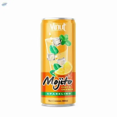 Mint & Orange Mojito Sparkling Water by NAM VIET FOODS & BEVERAGE JSC