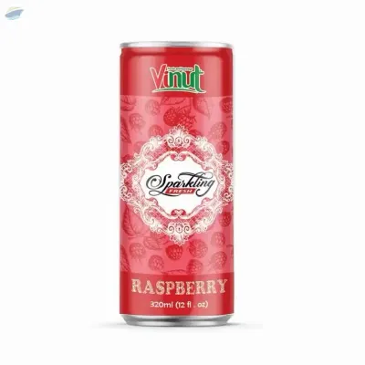 Fresh Raspberry Sparkling Water by NAM VIET FOODS & BEVERAGE JSC
