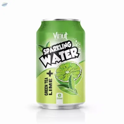 Green Tea & Lime Sparkling Water by NAM VIET FOODS & BEVERAGE JSC