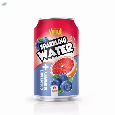 Grapefruit & Blueberry Sparkling Water by NAM VIET FOODS & BEVERAGE JSC