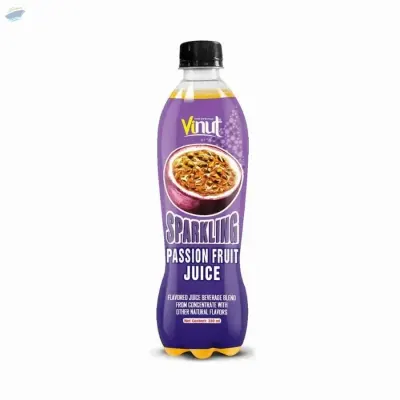 Sparkling Passion Fruit Juice Drink by NAM VIET FOODS & BEVERAGE JSC