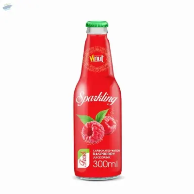 Bottle Raspberry Juice Carbonated Water