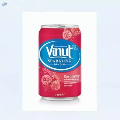 Sparkling Water Raspberry Juice Drink by NAM VIET FOODS & BEVERAGE JSC