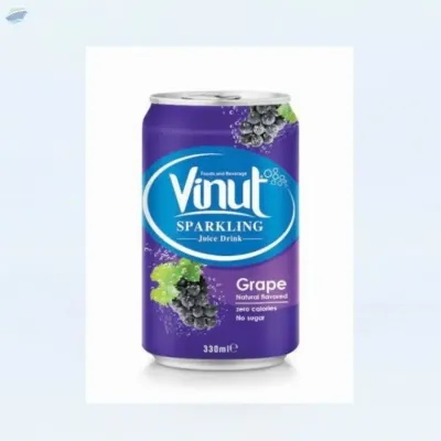 Sparkling Water Grape Juice Drink by NAM VIET FOODS & BEVERAGE JSC
