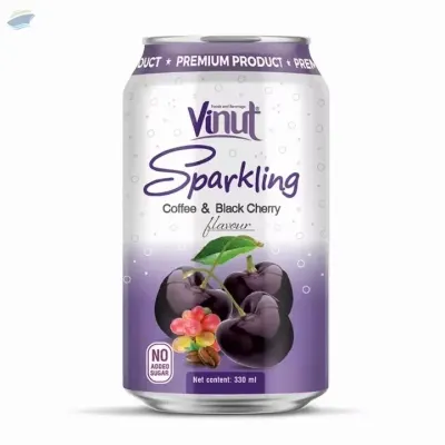 Sparkling Coffee & Black Cherry No Added Sugar by NAM VIET FOODS & BEVERAGE JSC