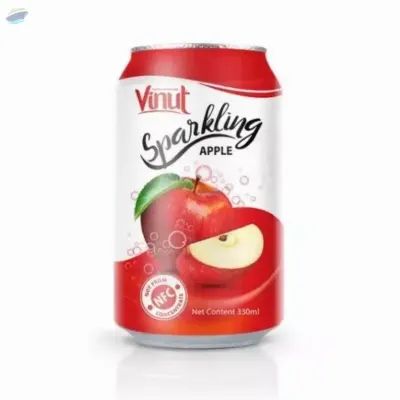 330ml VINUT Sparkling Apple Juice Drink by NAM VIET FOODS & BEVERAGE JSC