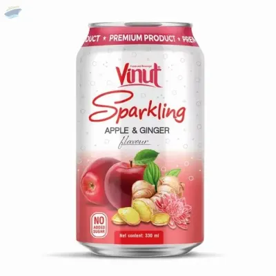Sparkling Apple & Ginger No Added Sugar by NAM VIET FOODS & BEVERAGE JSC