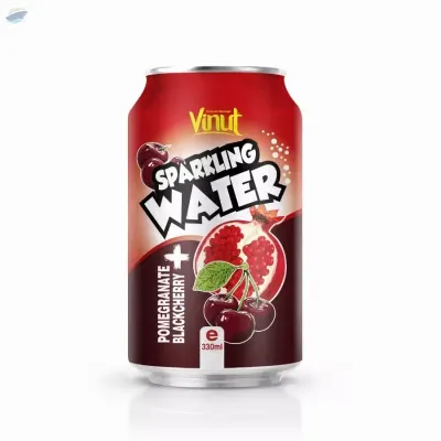 Pomegranate & Black Cherry Sparkling Water by NAM VIET FOODS & BEVERAGE JSC
