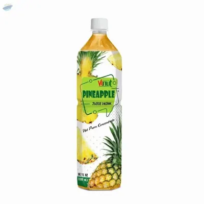 50.7 fl oz VINUT Bottle Pineapple Juice Drink by NAM VIET FOODS & BEVERAGE JSC