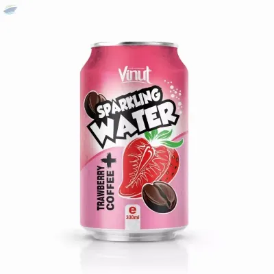 Strawberry & Coffee Sparkling Water by NAM VIET FOODS & BEVERAGE JSC