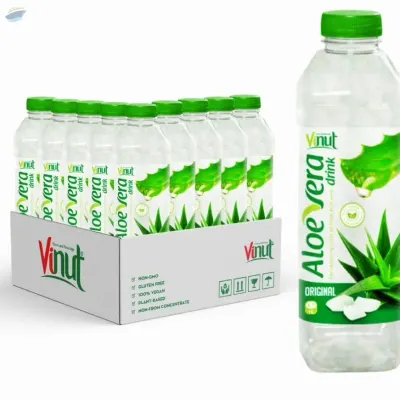 Pure Aloe Vera Juice Original 1 Litter by NAM VIET FOODS & BEVERAGE JSC