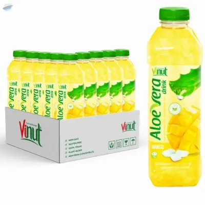 Aloe Vera with Mango Juice 1 Litter by NAM VIET FOODS & BEVERAGE JSC