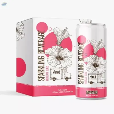 Hibiscus Flower Juice Sparkling by NAM VIET FOODS & BEVERAGE JSC