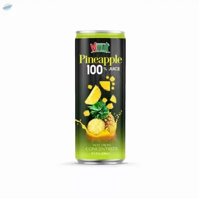 100% Vinut Pineapple Juice Drink by NAM VIET FOODS & BEVERAGE JSC