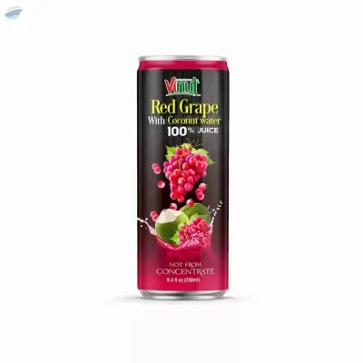 Red Grape Juice With Coconut Water by NAM VIET FOODS & BEVERAGE JSC