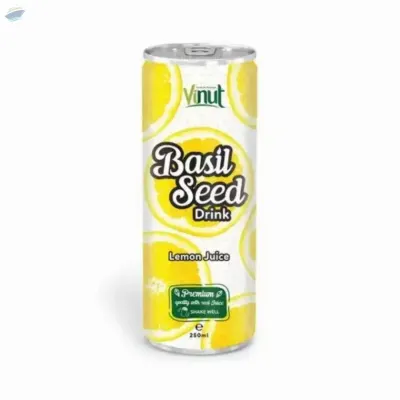 Basil Seed Drink With Lemon Juice Flavor by NAM VIET FOODS & BEVERAGE JSC