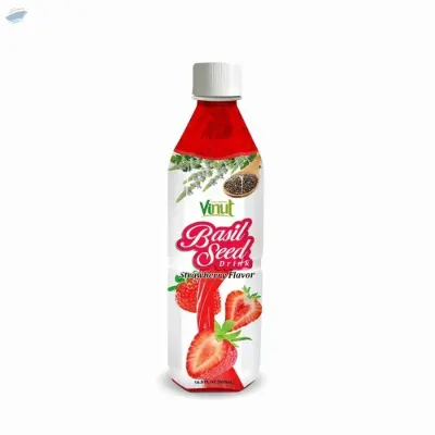 16.9 Fl Oz Vinut Basil Seed Drink by NAM VIET FOODS & BEVERAGE JSC