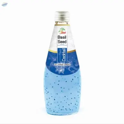 290ml Vinut Basil Seed Drink by NAM VIET FOODS & BEVERAGE JSC