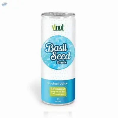 Basil Seed Drink With Cocktail Juice Flavor by NAM VIET FOODS & BEVERAGE JSC