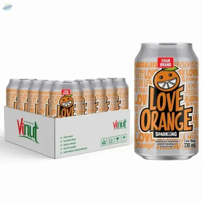 11.1fl Oz Canned Sparkling Orange Juice