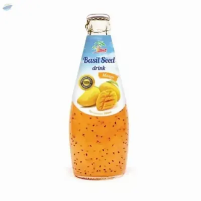 290ml VINUT Basil seed drink with Mango flavor by NAM VIET FOODS & BEVERAGE JSC